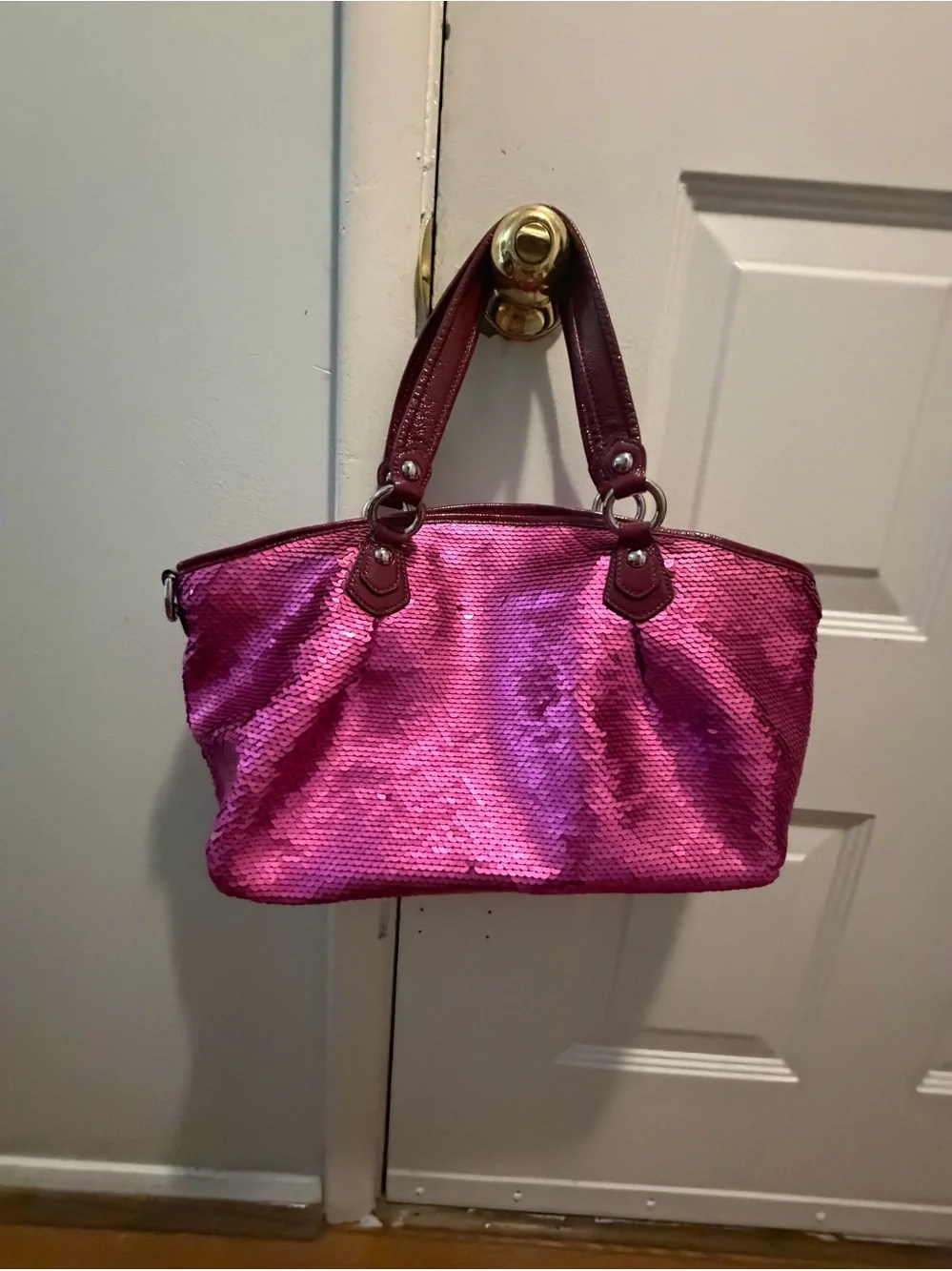 Coach poppy sequin